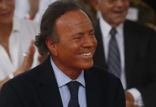 Julio Iglesias, en Puerto Rico en el año 2016.