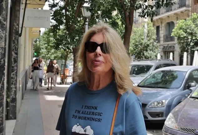 La última imagen de Marta Chávarri, de hace apenas un mes.