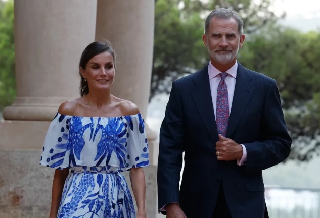 Felipe y Letizia, el 3 de agosto en Marivent.