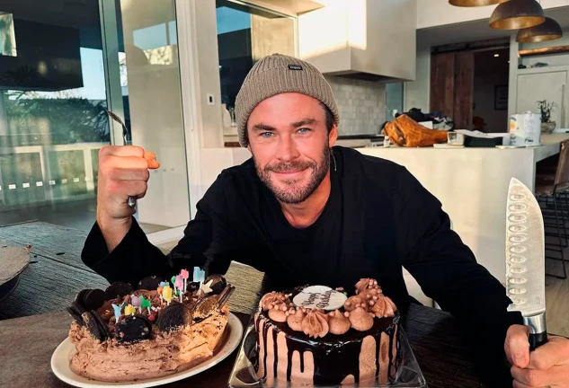 Chris Hemsworth celebra su cumpleaños