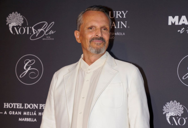 Miguel Bosé en una imagen de photocall de 2023