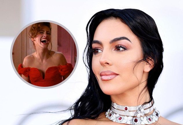 georgina rodriguez se inspira julia roberts