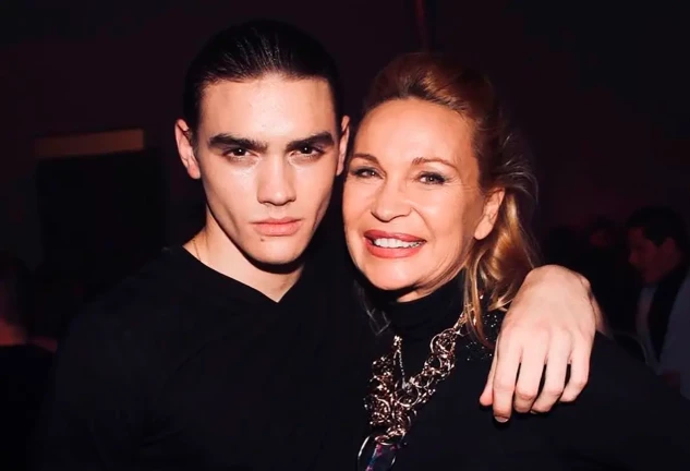 Marlene Morreau y su hijo Gabriel