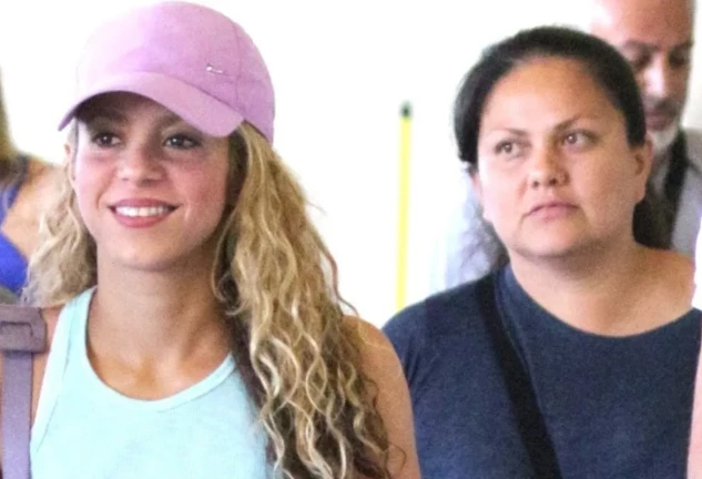 Shakira y la niñera de sus hijos, Lili Melgar. Foto: EP.