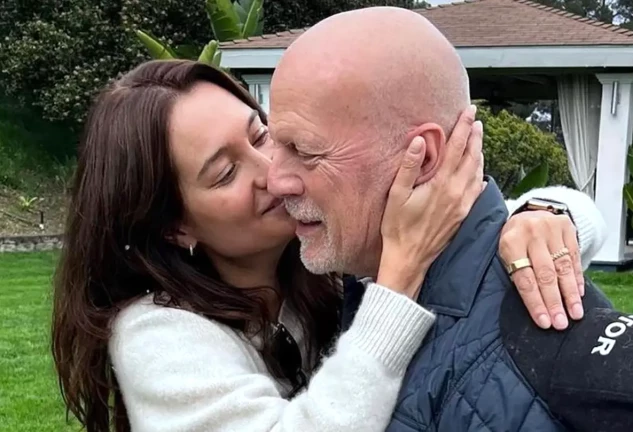 Bruce Willis y su mujer