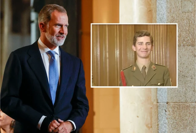 El rey Felipe VI juró la Constitución hace 37 años.