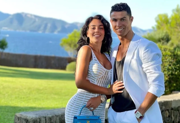 Cristiano y Georgina en una imagen de redes.