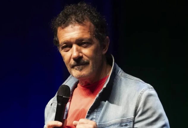 Antonio Banderas en una charla en el teatro Soho