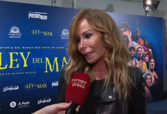 Lara Dibildos en el estreno de 'La ley del mar'. Foto: EP.