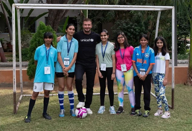 david beckham india