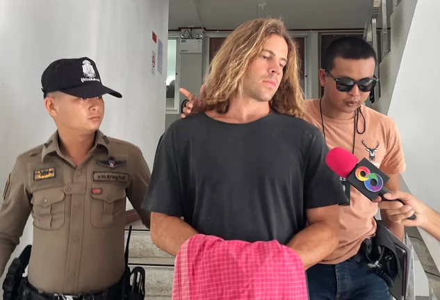 Daniel Sancho, detenido por la policía tailandesa