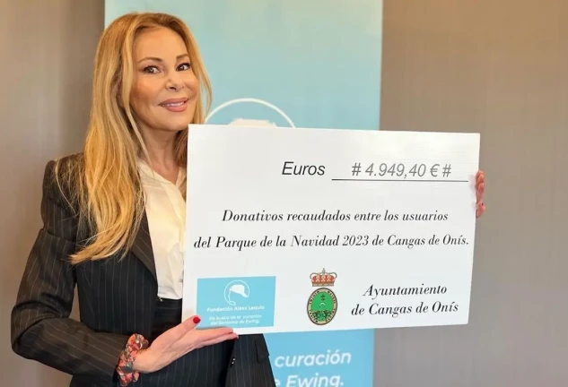 ana obregon donacion fundacion hijo