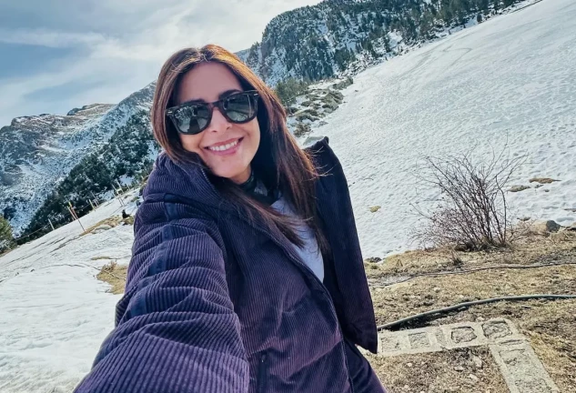 nuria roca viaje nieve familia