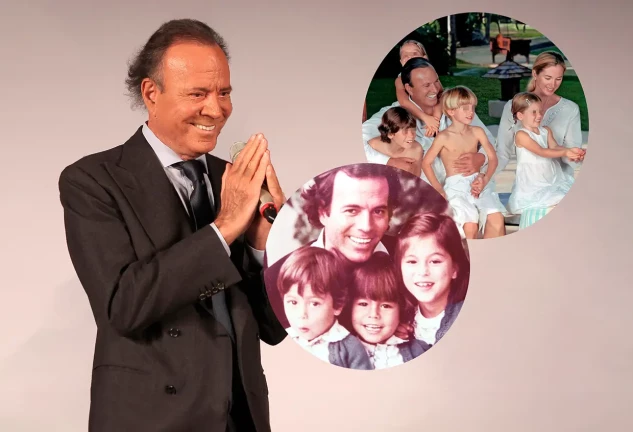 julio iglesias familias