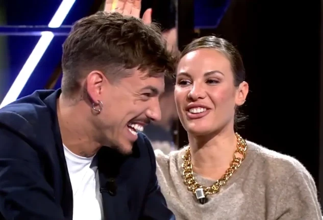 JESSICA Y LUITINGO EN EL PLATÓ DE GRAN HERMANO