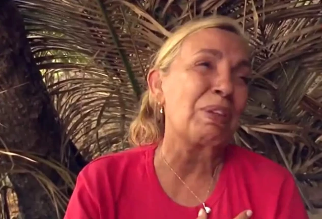 Carmen Borrego llorando en Supervivientes