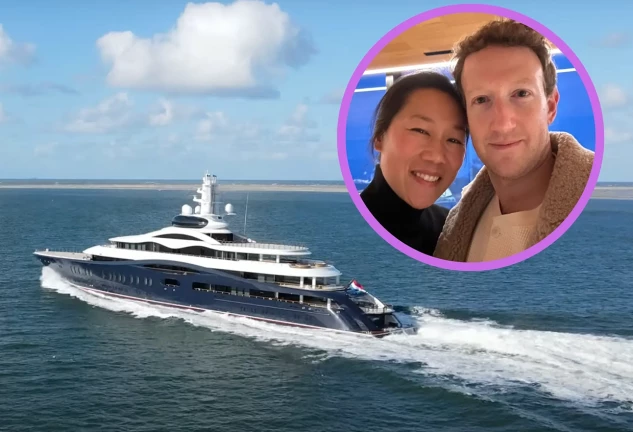mark zuckerberg y su mujer yate