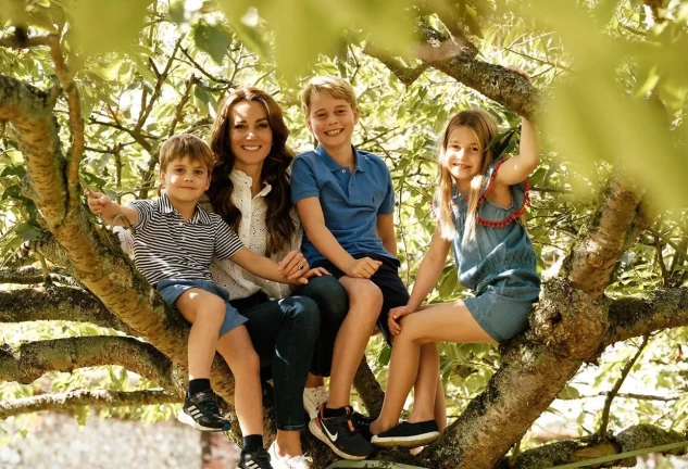 Kate Middleton y sus hijos