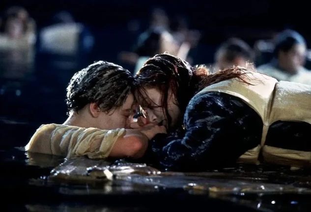 La escena final de Titanic