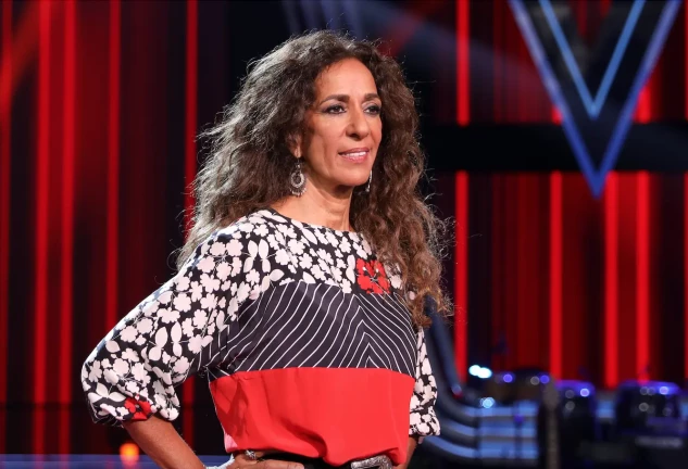 Rosario Flores en el escenario de 'La Voz'.