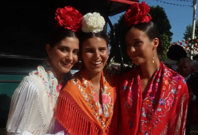 victoria federica y cayetana rivera amigas inseparable feria de abril