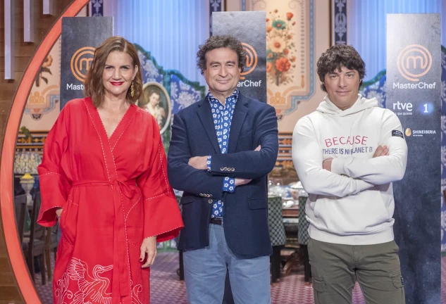 El jurado de 'Masterchef' al completo.