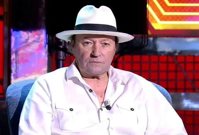 Amador Mohedano en un plató.