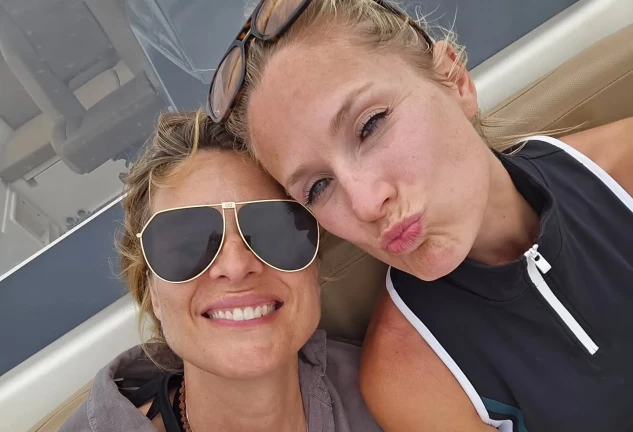 Sandra Barneda y su novia, Pascalle Paerel.