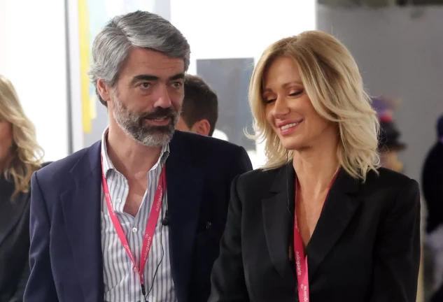 Susanna Griso y Luis Enríquez en ARCO (Imagen: EP)