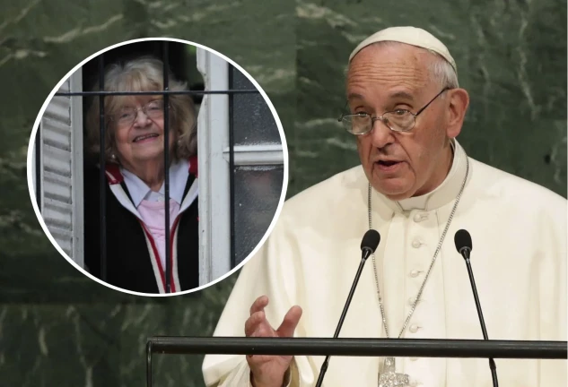 El papa Francisco y su gran amor, Amalia Damonte.