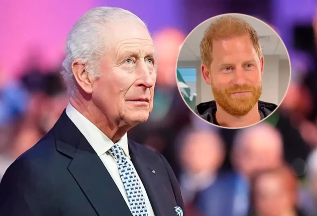 Carlos III y el príncipe Harry.