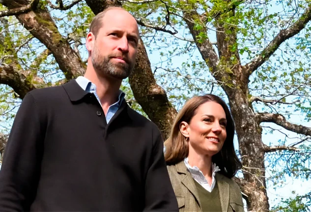el Príncipe Guillermo y Kate Middleton