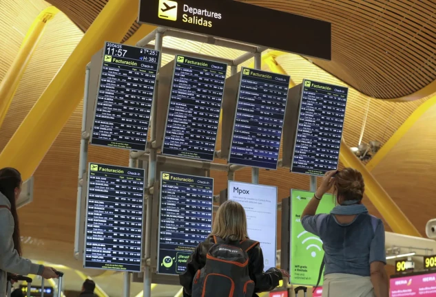 El aeropuerto Adolfo Suárez Madrid Barajas.