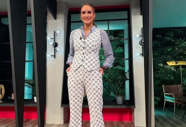 Alba Carrillo en una imagen en un plató