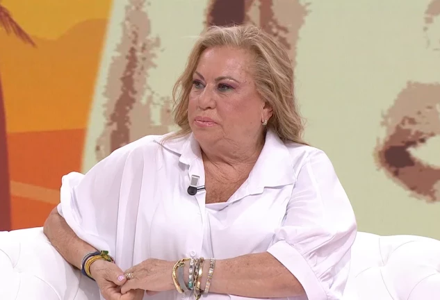 Mayte Zaldívar en su entrevista en Y ahora Sonsoles