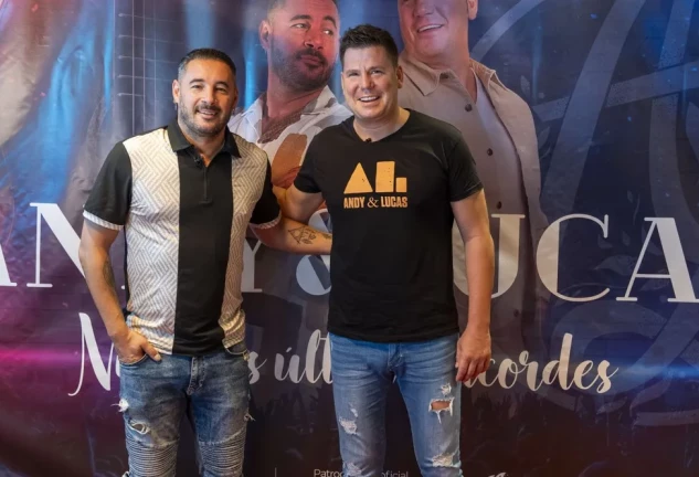 Lucas González y Andy Morales en una imagen de EFE en un photocall