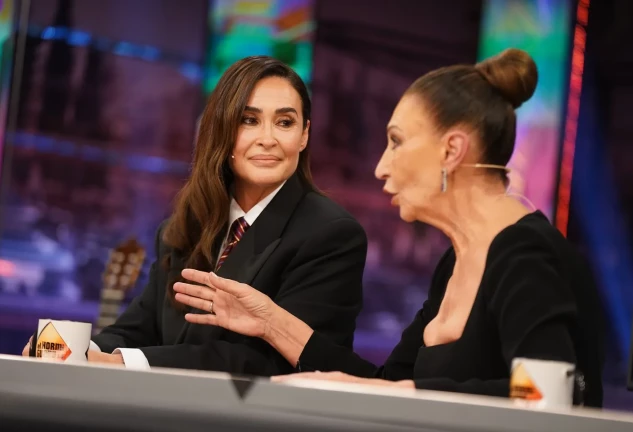 Vicky Martín Berrocal y su madre, Victoria.