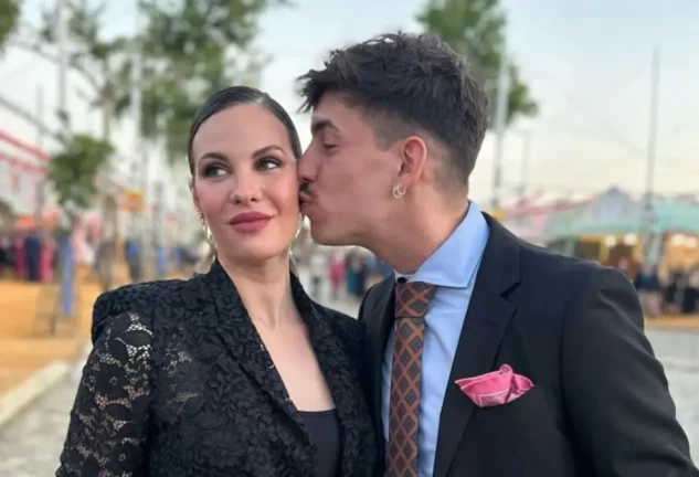Jessica Bueno y Luitingo en la Feria de Sevilla en 2024
