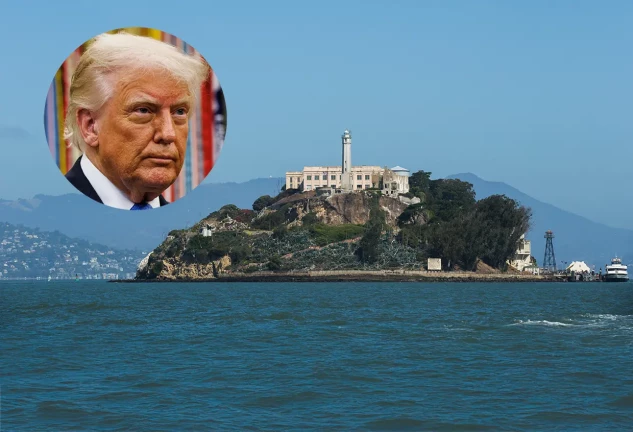 Donald Trump ordena reabrir la prisión de Alcatraz.