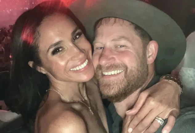 Meghan y Harry muy cariñosos en el concierto de Beyoncé.
