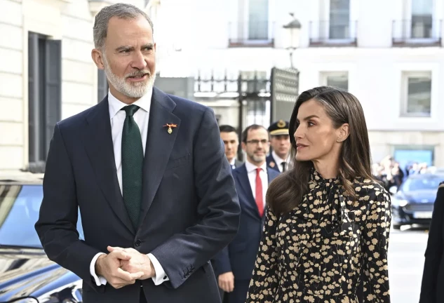 Felipe y Letizia en una imagen de archivo.