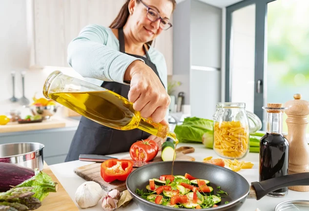 Cocina sana.