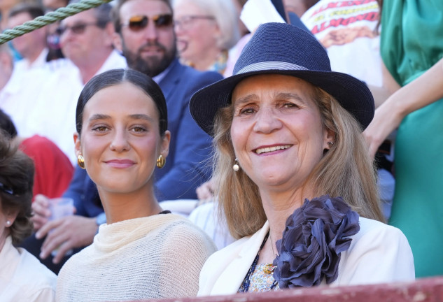 La infanta Elena y Victoria Federica.