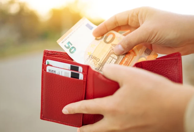 Dinero en efectivo.