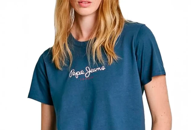 Camiseta de algodón Pepe Jeans al 40%