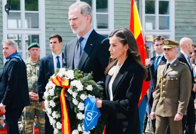 felipe letizia homenaje mauthausen