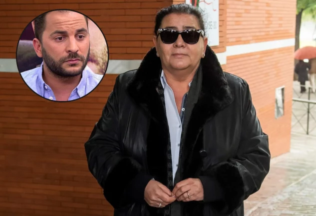 María del Monte en un montaje con su sobrino Antonio Tejado