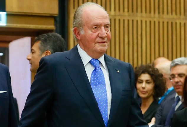 El rey emérito en un evento en Portugal en 2014