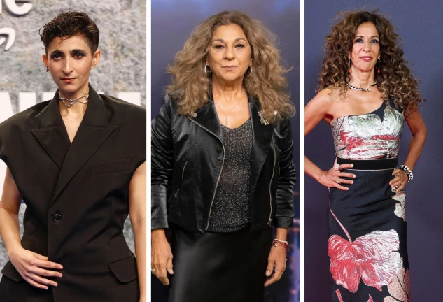 Alba Flores, Lolita y Rosario.