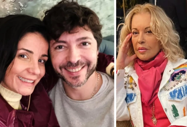 Ana Herminia, Ángel Cristo, con Bárbara Rey en un montaje